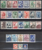 FINNLAND, 1930-1941 Kleines Lot Finnische Marken, Postfrisch ** - Unused Stamps