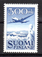FINNLAND, 1958, Freimarke Flugzeug, Postfrisch ** - Neufs