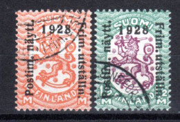 FINNLAND, 1928, Philatelistische Ausstellung Helsinki, Gestempelt - Used Stamps