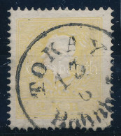 O 1858 2kr II. Típus / Type "TOKAY / Bahnhof" (Ryan 100 P) - Otros & Sin Clasificación