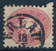 O 1864 5kr Tömbfog / Shifted Perforation "ERLAU" - Sonstige & Ohne Zuordnung