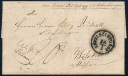 ~1866 Portós Levél / Unpaid Cover "SEPSI SZ: GYÖRGY" - Sonstige & Ohne Zuordnung