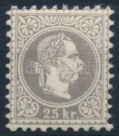 * 1867 25kr Parányi Falc / Small Hinge - Otros & Sin Clasificación