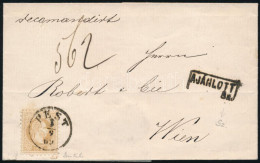 1869 15kr Világosbarna, Ajánlott Levélen / 15kr Light Brown, On Registered Cover "PEST" - Wien - Other & Unclassified