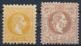 * 1867 2sld + 50sld Vízjellel / With Watermark - Sonstige & Ohne Zuordnung