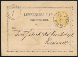 1871 2kr Díjjegyes Levelezőlap / PS-card "SZEPES-OLASZI" - Losonc - Sonstige & Ohne Zuordnung