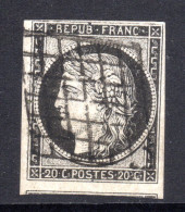 FRANKREICH, 1850 Cereskopf 20 C. Gestempelt - 1849-1850 Cérès