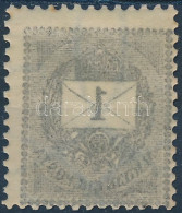 ** 1889 1kr Gépszínátnyomattal (rozsda / Stain) - Otros & Sin Clasificación