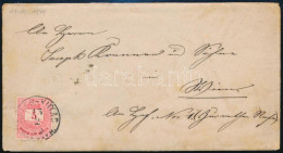 1879 5kr Levélen Tartalommal "BELEG-KUTAS / SOMOGY M." - Wien - Other & Unclassified