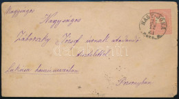1881 5kr Díjjegyes Levél "NAGY-JÓKA / POZS. M." - "SZEMPCZ" - "POZSONY" - Sonstige & Ohne Zuordnung