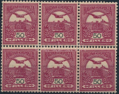 ** 1904 Turul 50f Hatostömb, Borvörös - Otros & Sin Clasificación