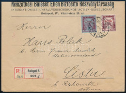 1916 Ajánlott Levél Németországba - Sonstige & Ohne Zuordnung