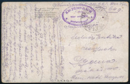 1917 Tábori Posta Képeslap "M.kir.310.honv.gy.ezred" + "TP 649" - Altri & Non Classificati