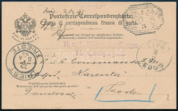 1895 Osztrák Levelezőlap "S.M. Schiff Narenta" - Other & Unclassified