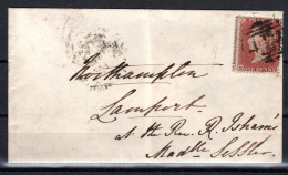 GROSSBRITANNIEN, 1855 Königin Victoria, Auf Brief - Storia Postale