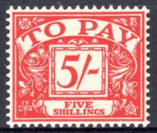 GROSSBRITANNIEN, 1955 Portomarke, Postfrisch ** - Strafportzegels