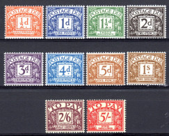 GROSSBRITANNIEN, 1955 Portomarken, Postfrisch ** - Strafportzegels