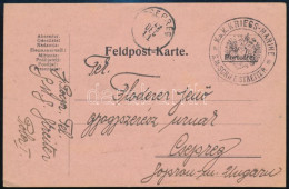 1914 Tábori Posta Levelezőlap "S.M.SCHIFF STREITER" - Sonstige & Ohne Zuordnung