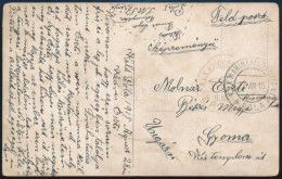 1915 Tábori Posta Képeslap / Field Postcard "S.M.S. ZRINYI" - Other & Unclassified