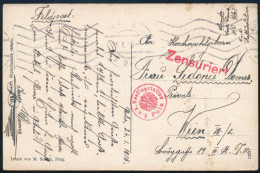 1915 Tábori Posta Képeslap "K.u.k. Seeflugstation Pola" - Sonstige & Ohne Zuordnung