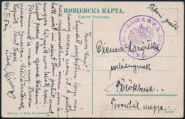 1916 Tábori Posta Képeslap "S.M.P.B. COMPO" - Andere & Zonder Classificatie