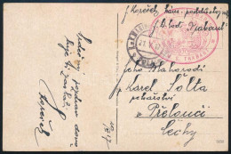 1917 Tábori Posta Képeslap "S.M.S. TRABANT" - Altri & Non Classificati