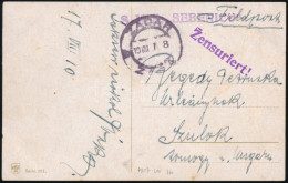 1917 Tábori Posta Képeslap "S.M.S. SEBENICO" - Autres & Non Classés