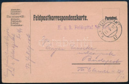 1915 Tábori Posta Levelezőlap "K.u.k. Feldspital" + "FP 17" - Sonstige & Ohne Zuordnung