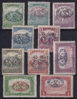 **, * Debrecen I. 1919 10 Db Bélyeg. Signed: Bodor (5f, 6f, 15f, 45/2f, 1K Postatiszta / MNH) - Sonstige & Ohne Zuordnung