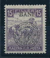 * Kolozsvár 1919 Fehérszámú Arató 15f Bodor Vizsgálójellel - Other & Unclassified