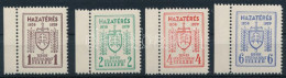 ** 1939 Soproni Tábori Küldöncjárat II. Kiadás ívszéli Sorozat (85.000) / Sopron Courier Post Stamp II. Issue Complete M - Otros & Sin Clasificación