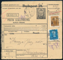 1933 Szállítólevél 2 Db Bélyeggel - Other & Unclassified