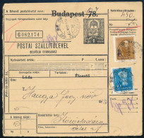 1933 Szállítólevél 2 Db Bélyeggel - Sonstige & Ohne Zuordnung