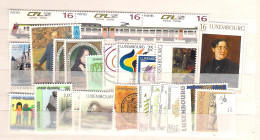 1995 MNH Luxemburg Year Complete According To Michel, Postfris** - Années Complètes