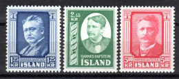 ISLAND, 1954, Hannes Hafstein, Postfrisch ** - Unused Stamps