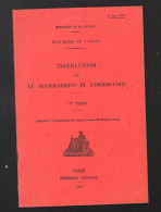 (militaria) Instruction Sur Le Renseignement Et L'observation Ed De 1935 (PPP45916) - Frans