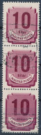 O 1950 Forint Filléres Portó 10f Hármas Csík Benne Szemben álló Csillagok és Számvízjel - Other & Unclassified