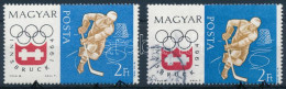 O 1963 Téli Olimpia 2Ft Látványosan Elfogazva + Támpéldány - Sonstige & Ohne Zuordnung