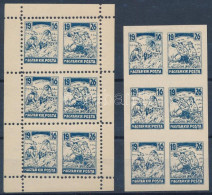 ** 1926/1ab + 1bb Búcsúzó Arató Emlékívpár (24.000) / Souvenir Sheet Pair - Sonstige & Ohne Zuordnung