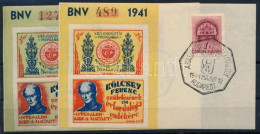 O 1941/6ab+6bb Kölcsey Ferenc II. Pecsételt Emlékív (20.000) - Sonstige & Ohne Zuordnung