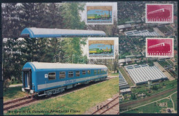 ** 1996/9-10 (D9-D10) Vasút Emlékív Párokban Ofset-műnyomó, Páronként Azonos Sorszámmal (11.500) - Sonstige & Ohne Zuordnung
