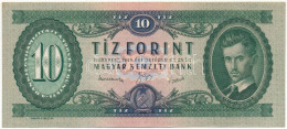 1949. 10Ft "A 375 261023" T:F Szép Papír Hungary 1949. 10 Forint "A 375 261023" T:F Fine Paper Adamo F3 - Non Classés