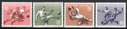 LIECHTENSTEIN, 1954 Sportserie I, Postfrisch ** - Ungebraucht