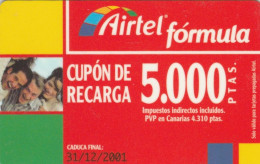 PREPAID PHONE CARD SPAGNA (CK218 - Other & Unclassified