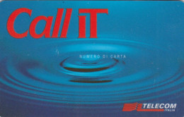 CARTA DI CREDITO ITALIA CALLIT TELECOM  (CK457 - Usages Spéciaux