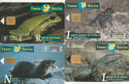 PHONE CARD 4 SPAGNA FAUNA (CK989 - Commemorative Advertisment