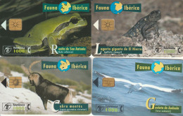 PHONE CARD 4 SPAGNA FAUNA (CK980 - Commemorative Advertisment