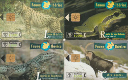 PHONE CARD 4 SPAGNA FAUNA (CK976 - Commemorative Advertisment