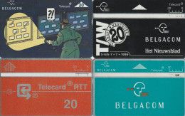 PHONE CARD 4 BELGIO LANDYS (CK941 - Sans Puce