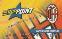 CARTA CREDITO PER SCOMMESSE SISAL (CK1627 - Credit Cards (Exp. Date Min. 10 Years)